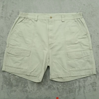 Bermuda de carga tática GPS masculina 40 lona bege 38x9,5 trilha para caminhada ao ar livre 40x7 - Imagem 1 de 4