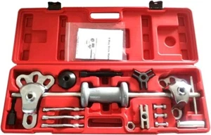 17pc Axle Wheel Puller 5lb Slide Hammer Internal External Puller Hub Puller - Picture 1 of 7