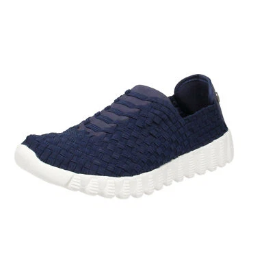 Bernie Mev BM62 ZIP VIVALDI - Damen Schuhe Sneaker - Navy