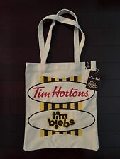 Justin Bieber x Tim Hortons TimBiebs Tote Bag New With Tags