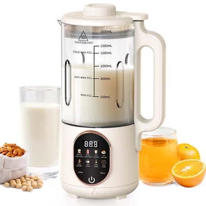 Automatic Nut Milk Maker, Homemade Soybean Milk Machine, Keep Warm, Delay Start - Picture 1 of 14