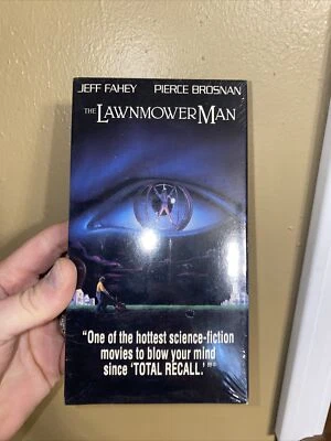 THE LAWNMOWER MAN VHS Stephen King Horror  (1992)  - Image 1 of 2