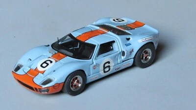 miniature 1/43 Ford GT40 n°6 Le Mans 69 winner  JOUEF - Photo 1/4