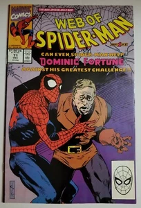Web of Spider-Man #71 (Marvel Comics, 1990) Dominic Fortune - Picture 1 of 2