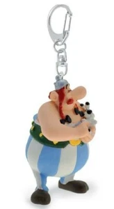 Asterix Keychain Obelix Holding Idéfix 7 cm Figurine 604022 - Picture 1 of 1