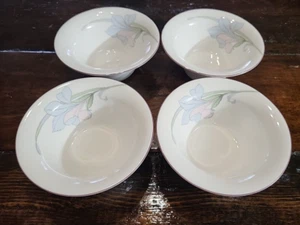 Noritake Deep Dessert Bowls Ice Cream New Decade “CAFE DU SOIR” (9091) SET of 4 - Picture 1 of 7
