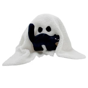 Ghost Plush Toy Stuffed Plush Halloween Ghost Pillow Halloween Vibe Stuffed Gift - Picture 1 of 9