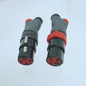 1 paio adattatore fai da te XLR da donna a doppia presa banana altoparlante audio amplificatore di potenza - Foto 1 di 2