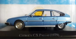 Citroen CX Pallas 1979 Rare Argentina Diecast Car Scale 1:43 With Magazine