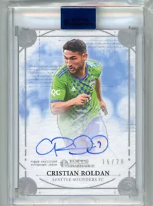 2022 Topps Renaissance MLS Engravements Autographs #EA-CR4 Cristian Roldan /20 - Picture 1 of 2