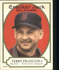 2005 Topps Cracker Jack Mini Red Red Sox Baseball Card #230 Terry Francona MG