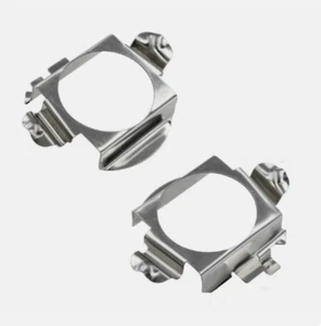 2x H7 LED Headlight Bulb Adapter Holders Socket Base Retainer Clip for Bens-C VW - Picture 1 of 6