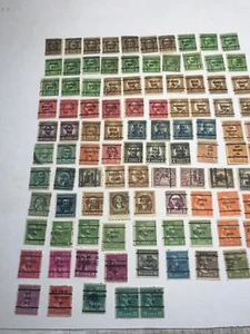 125 sellos precancelados de Estados Unidos - Imagen 1 de 12