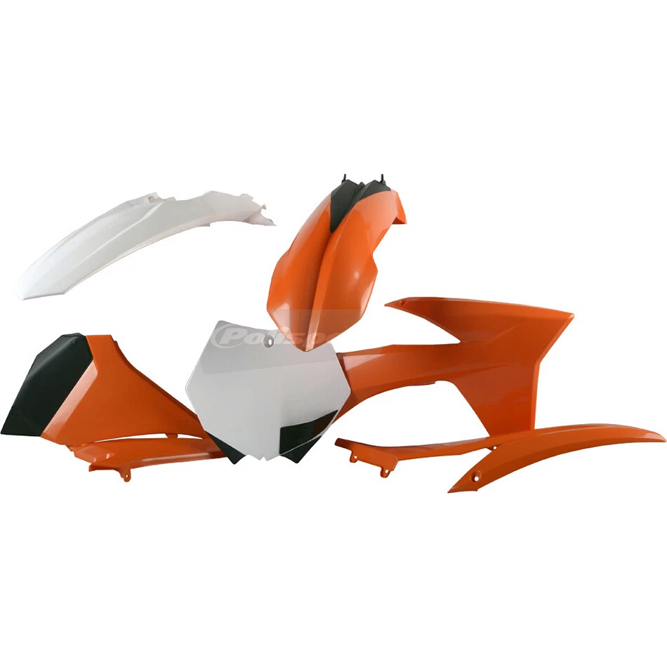 KIT CARROCERÍA PLÁSTICO POLISPORT NARANJA KTM 350 SX-F 2012-2012 KTM 250 SX 2012-2012 Foto 1 de 1