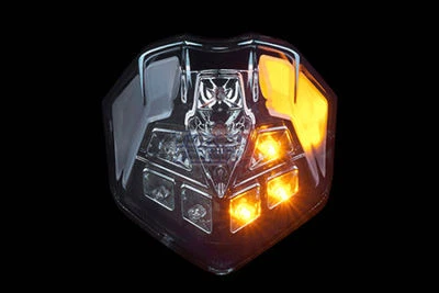 Luz trasera intermitente FIT Triumph Street Triple R Stock 2013-2022 humo 2017-2020 Foto 1 de 4