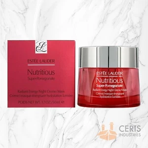 Crema/mascarilla de noche Estee Lauder Nutritious Super-Pomegranate Radiant Energy 1,7 oz - Imagen 1 de 1