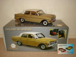 1:18 Classic Holden EH Special Sedan in Ivory / Kalgoorlie Gold 50th Anniversary - Picture 1 of 2