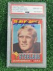 Terry Bradshaw Signed 1971 Topps Rookie Card RC Steelers #156 PSA GEM MT 10 AUTO. rookie card picture