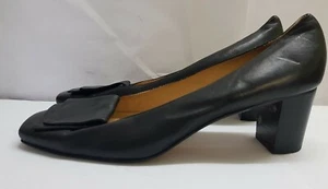 Lloyd Germany Womens Black Block Heel Courts EU 41.5 P/258 - Picture 1 of 11