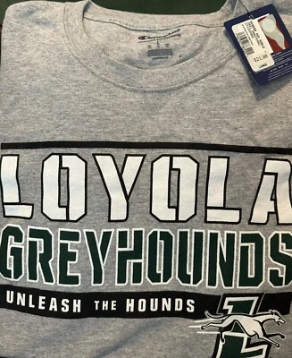 Champion Loyola University Greyhounds T-Shirt Size L NWT - Image 1 of 2