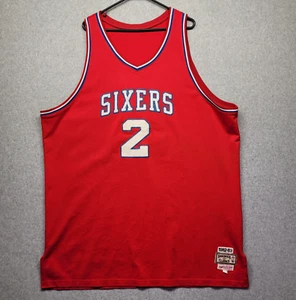 Hardwood Classics Philadelphia 76ers 3XL Moses Malone 1982-83 NBA Jersey - Picture 1 of 10