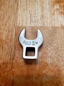 Enchufe de pie de cuervo de extremo abierto Snap On 3/8" Drive 9/16" FCO18 - Imagen 1 de 7