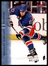2009-10 Ultra Ice Medallion Brandon Dubinsky 041/100 #98