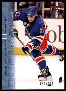 2009-10 Ultra Ice Medallion Brandon Dubinsky 041/100 #98