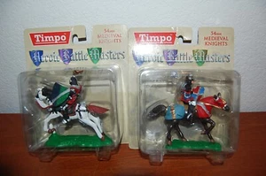 2 Timpo Toys Medieval Mounted Knights Weapon & Shield etc NEW in original boxes - Picture 1 of 7