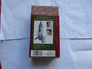 Wet/Dry Nose and Mustache Hair Trimmer--Brand New - Picture 1 of 2
