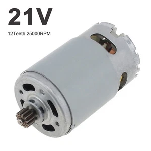 Motor de Alta Velocidad con 12 Dientes 21V RS550 DC Motor para Vehículos Eléctricos, Coche de Juguete - Imagen 1 de 12