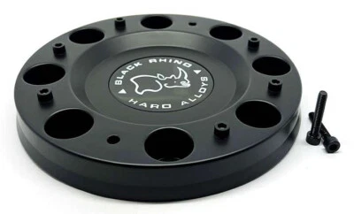 Black Rhino Center Cap Matte Black 5/6-Lug  PSC001RHIDBK1, Short 7.5 inch - Image 1 of 4