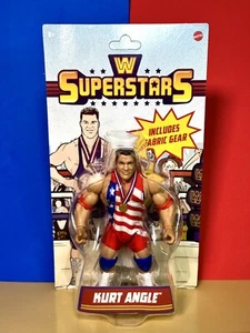2024 Mattel - WWE Superstars Retro Series 10 Action Figure: KURT ANGLE - Picture 1 of 8