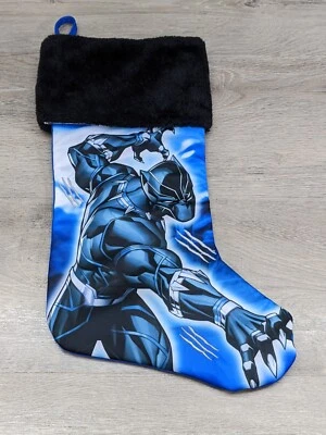 Medias navideñas Marvel Avengers Black Panther increíble héroe Wakanda Foto 1 de 4