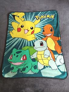 2015 Pokémon Soft Fleece Blanket Throw We Choose Blanket by Northwest 46" x 36"
