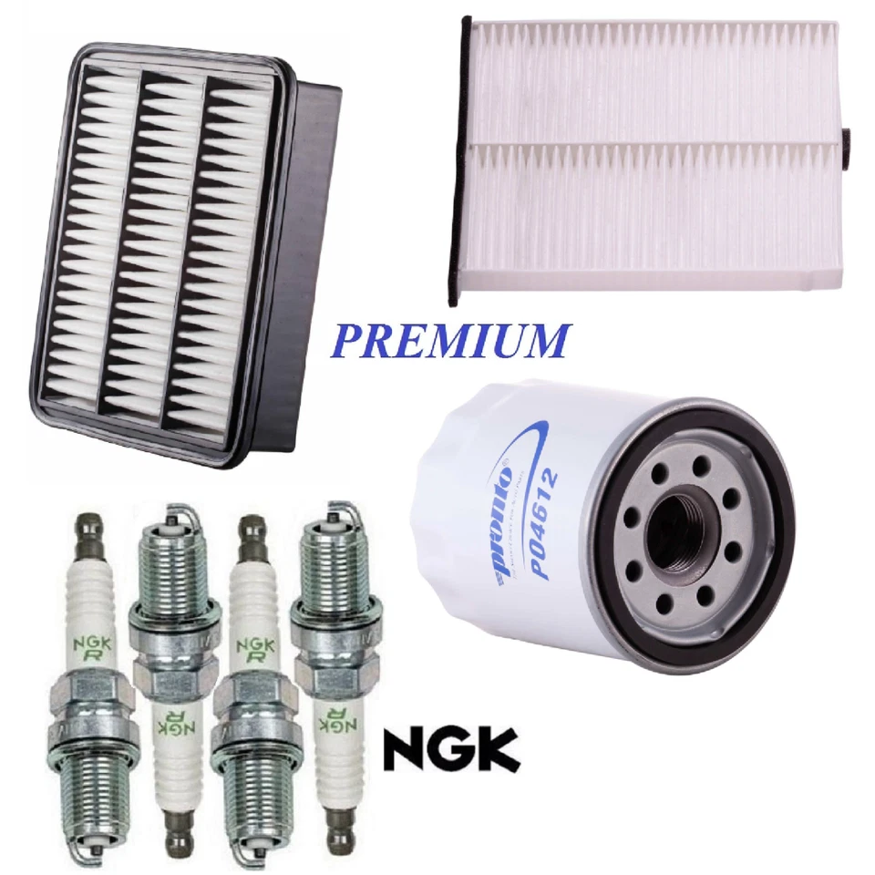 Tune Up Kit Filters Spark Plugs For MAZDA CX-5 L4 2.5L; TURBO 2019-2024 - Image 1 of 1