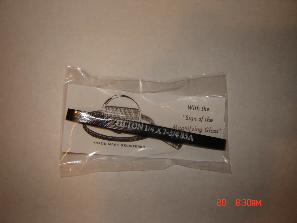 GAF Proyector Tilton Belt S5A 1/4 X 7-3/4 Motor Drive Belt 2788, 1564Z, 688,888 Foto 1 de 1