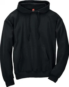 Hanes Men's Sweatshirt, EcoSmart Fleece Hoodie, Pullover, Soft, Cotton Large - Picture 1 of 2