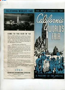 Brochure Esposizione Mondiale di San Francisco 1939 GGIE 1940 CONCORSO DEL PACIFICO - Foto 1 di 2