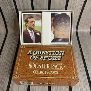 A Question Of Sport Celebrity Picture Cards 1986 Booster Pack Mike Tyson etc - Picture 1 of 4