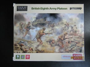 Figuras Plastic Soldier Company #UMOS002 pelotón británico 8o ejército 20 mm 47 - Imagen 1 de 3