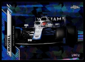 2020 Topps Chrome SAPPHIRE Formula 1 GEORGE RUSSELL #39 WILLIAMS RC - Picture 1 of 2