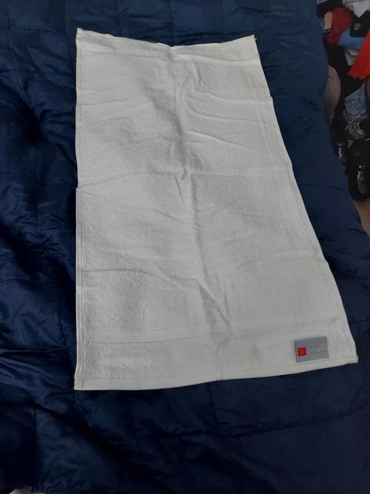 "Paquete de 6 toallas de mano blancas estilo hotel 100 % algodón Sobel Westex 16 X 30"" NUEVAS" Foto 1 de 4