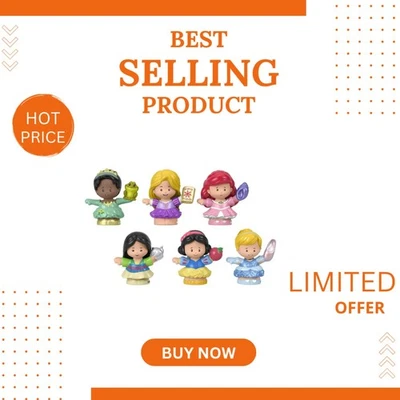 Disney Princess Characters Gift Set: 6 Toddler Play Figures for Ages 18+ - Image 1 of 4