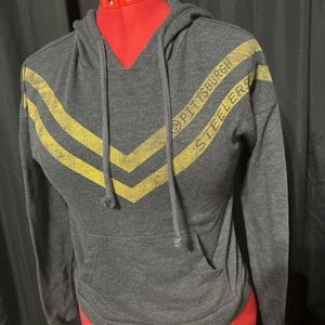 Pittsburgh Steelers NFL Equipo Ropa Mujer Pullover Sudadera con Capucha Talla Pequeña” - Imagen 1 de 6