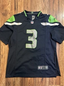 Camiseta de fútbol para hombre Russell Wilson Nike On Field Seattle Seahawks talla mediana - Imagen 1 de 7