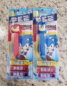 Sonic and Knuckles. Pez - New - Lot of 2 Read Description - Picture 1 of 5