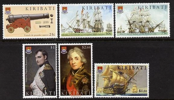 Kiribati 2005 - 200th Anniversary Battle of Trafalgar Set of 6 - MNH - Imagem 1 de 1