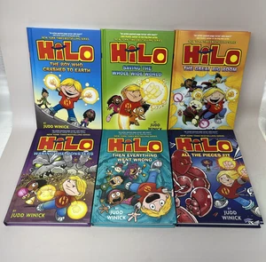 Hilo: The Great Big Book Set 1 2 3 4 5 6 Graphic Novel HARDCOVER Winick, Judd - Foto 1 di 4