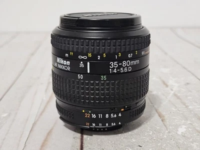 Nikon Nikkor AF 35-80mm 1.4-5.6 D Camera Zoom Lens With Cap  - Image 1 of 4